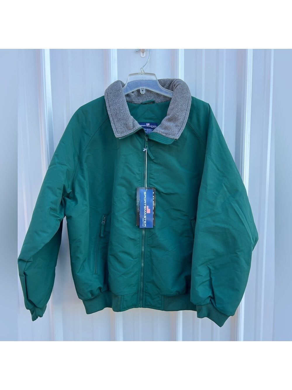 Vintage Sportsmaster Ultra-8 Weave Technology All-Weather Bomber Jacket Coat NWT